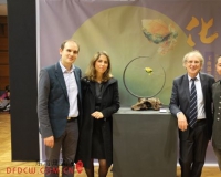 化•蝶•梦王俊懿翡翠艺术国际巡展法国开幕