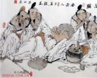 Ұ������������ˮī���ﻭչ������Ļ