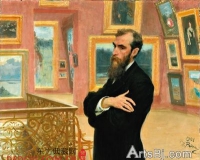 伏尔加河回响列宾等35位艺术家画作国博展出