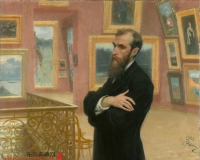 俄罗斯巡回画派精品展昨在国家博物馆开幕(图)