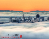 德摄影师记录晨雾下旧金山似仙境