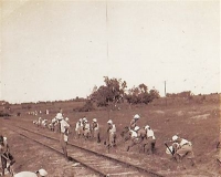 日本侵琼影像:被日军奴役的石碌铁矿劳工