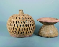 三国吴越窑青釉香薰(图)