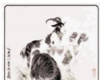 韩老羊年又画羊:地铁新卡迎新春