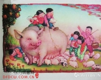 年画缩样本也有了收藏价值