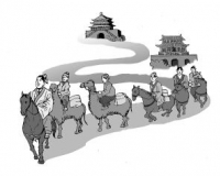 关于丝绸之路的起点