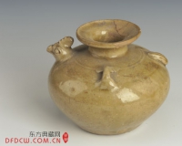 神态各异的婺州窑青瓷鸡首壶