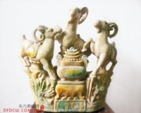 三羊开泰瓷器收藏鉴赏