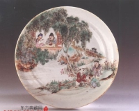 岭南绘画对广彩瓷的影响