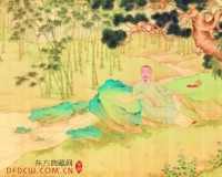 清康熙朝宫廷画家周道的作品