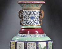 乾隆瓷母瓶拍下1.51亿 被中国神秘买家拍走