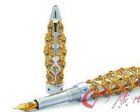 英国推出29万元土豪金钢笔:18K黄金+白金