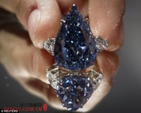 世界最大无暇鲜彩蓝钻1.5亿元成交