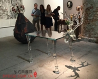 威双现场出意外 邱志杰作品遭破坏