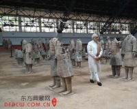 印度总理莫迪参观秦始皇兵马俑博物馆