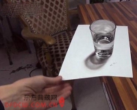 俄艺术家用新颜料技术创作立体画