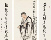 国画大师齐白石笔下的佛