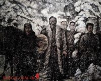 巨幅国画《抗联英魂》亮相沈阳
