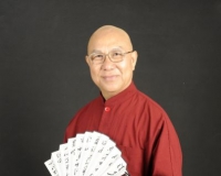 画僧万峰山人李雄风公益书画巡回展进驻天津
