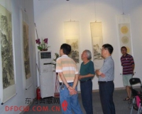 卢美彬书法美术作品展开幕