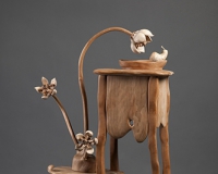 新雕塑展览开幕 年轻一代雕塑家作品风格各异